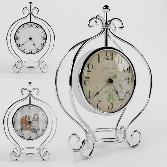 Ensemble de trois horloges vintage