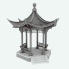 Traditional Chinese Pavilion Building