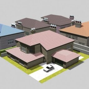 Dream Villa Idea Design 3d model