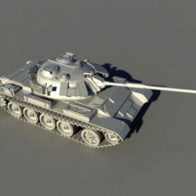 Bt-7 Soviet Cavalry Tank 3d model