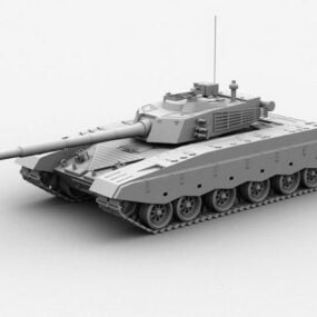 टाइप96 टैंक 3डी मॉडल