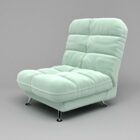 Tufted Accent Chair Upholstered