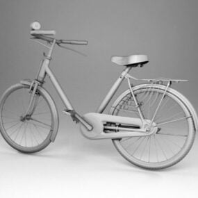 Model 3D roweru transportu miejskiego