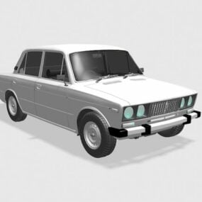 Model 3D samochodu Vaz Łada