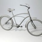 Telaio curvo per bicicletta vintage