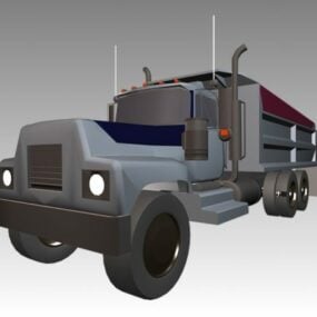 דגם 3D Truck וינטג'