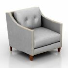 Elegant Leather Club Chair