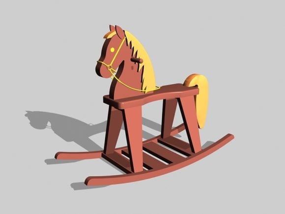 Vintage Rocking Horse Chair