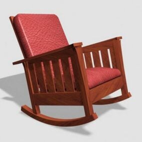 Барне крісло Квадратне сидіння 3d модель