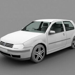 Volkswagen Golf Sedan Hatchback 3d-modell
