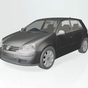 Vw Beetle Car 3d model