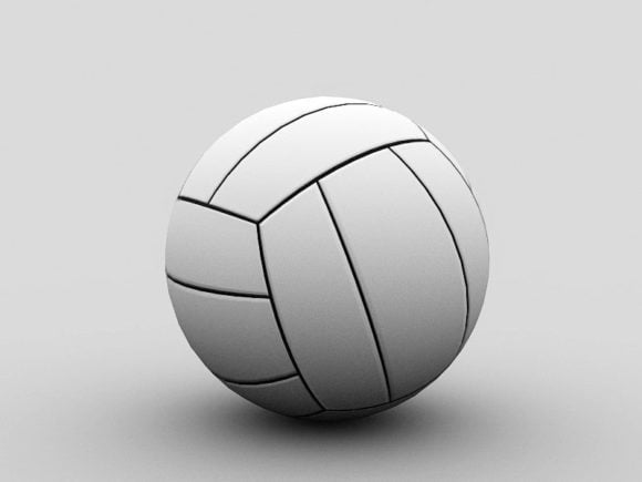 Einfacher Volleyballball