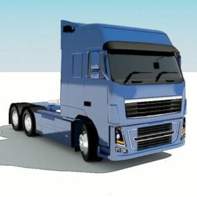Panel Truck Vehicle 3d model