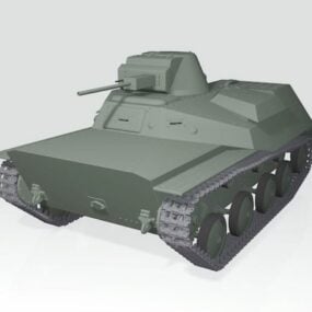 Mô hình 2d xe tăng hạng nặng Ww30 Us T3