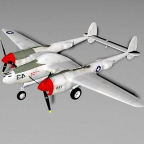 P400 Airplane 3d model