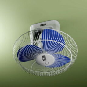 3д модель настенного электрического вентилятора