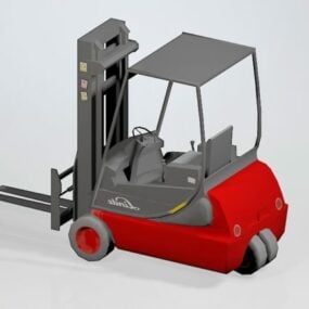 Depo Elektrikli Forklift 3D modeli