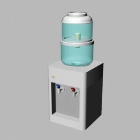 Water Dispenser With Stand 3d model