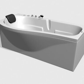 Fashion Decorative Bathtub 3d model