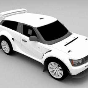 Coupé-SUV-Auto 3D-Modell