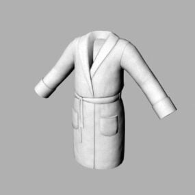 Manteau de peignoir modèle 3D