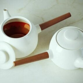Porcelain Teapot 3d model