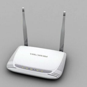 Trådløs router Tplink 3d model