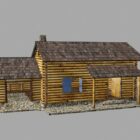 Old Wooden Farm House
