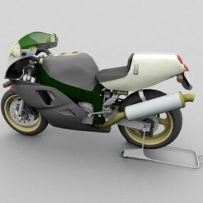 Creative Scooter Bike 3D-malli