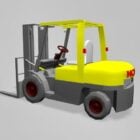 Yellow Forklift