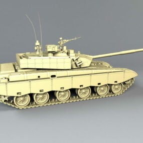 Ztz99 kinesisk Battle Tank 3d-modell