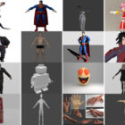 Download Top 30 Character Blender 3D Models Collection