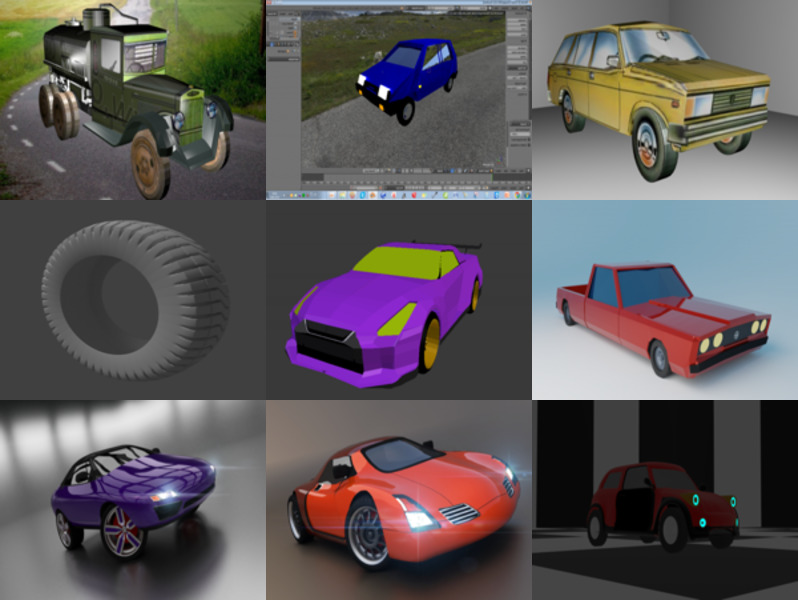 Topp 10 bil Blender 3D-modeller för design senaste 2022