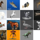 Top 15 Blender Modele zwierząt 3D najczęściej oglądane 2022