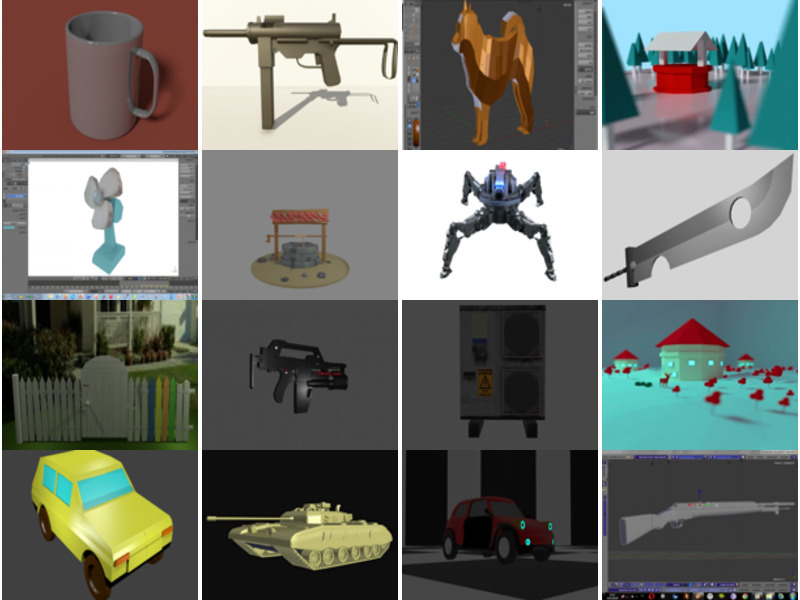 Top 18 Lowpoly Blender 3D Models for Design Newest 2022