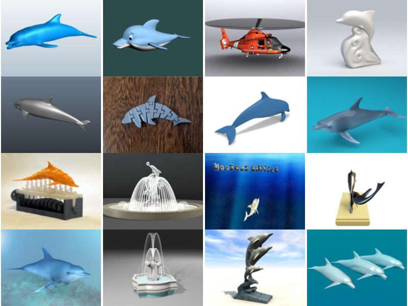 Top 27 Dolphin 3D Models Resources Most Recent 2022