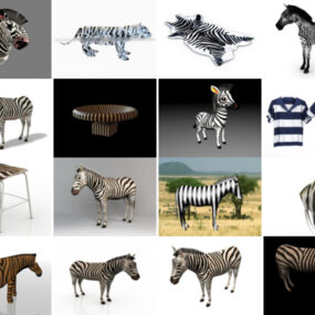 Top 30 nejnovějších 3D modelů Zebra 2022