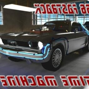 Ford Mustang Fastback Araba 1966 3D model