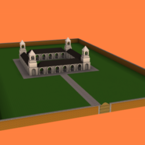 Castle Arches 3d model