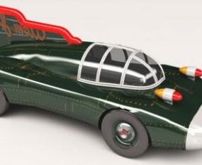 자동차 점프 놀이터 장난감 3d 모델