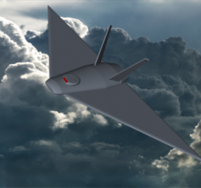 概念飞机Auton Mkiii 3d模型