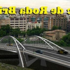 דגם תלת מימד של בניין גשר העיר