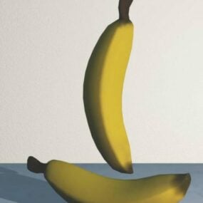Μπανάνα Object τρισδιάστατο μοντέλο