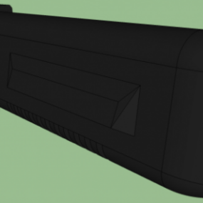 Modello 3d dell'arma blaster