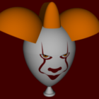Zeichentrickfigur Clown