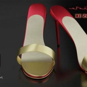 Christina Heels Shoes 3d-modell