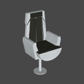 نموذج كرسي المكوك الرقمي ثلاثي الأبعاد