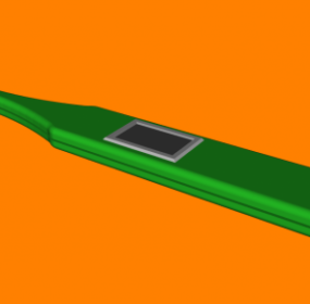 Digital Thermometer 3d model