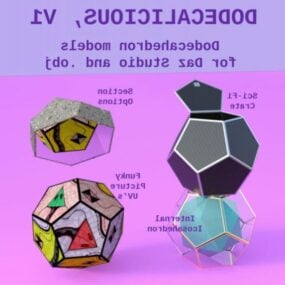 Dodecalicious Shape 3d model