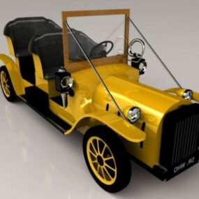 Drwho ヴィンテージカー 3D モデル